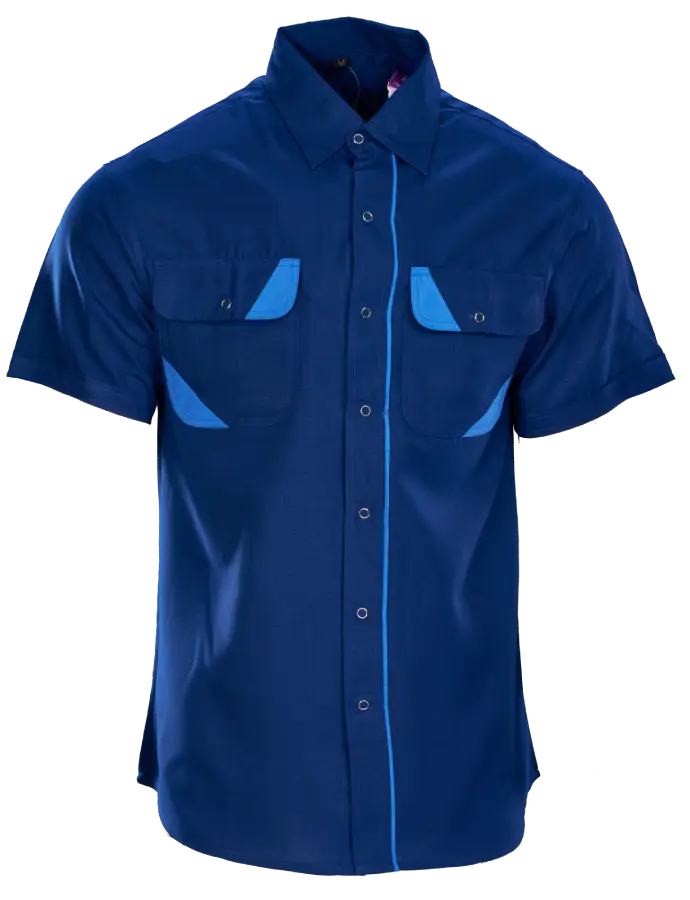 blue healthcare shirt manufacturer