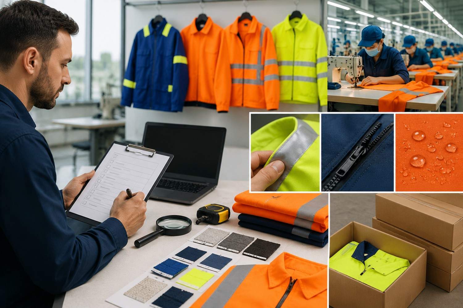 How to Evaluate an Industrial Workwear Manufacturer Before Placing a Bulk Order